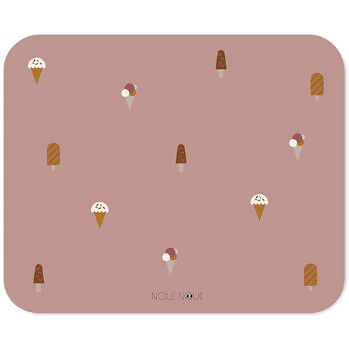 noui noui placemat ice cream rose - 55 cm | NN12318 | 0