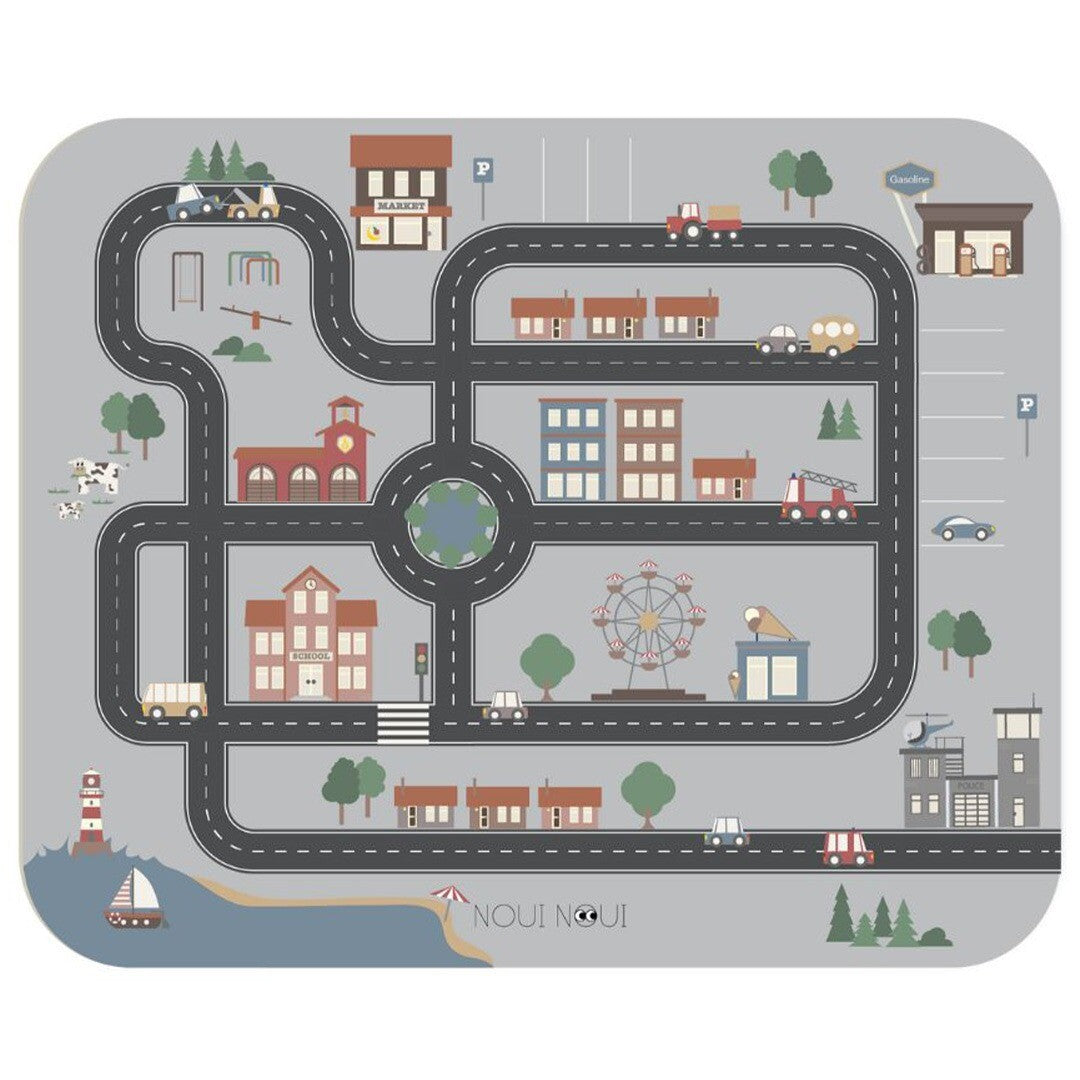 noui noui placemat little village - 55 cm | NN12326 | 0