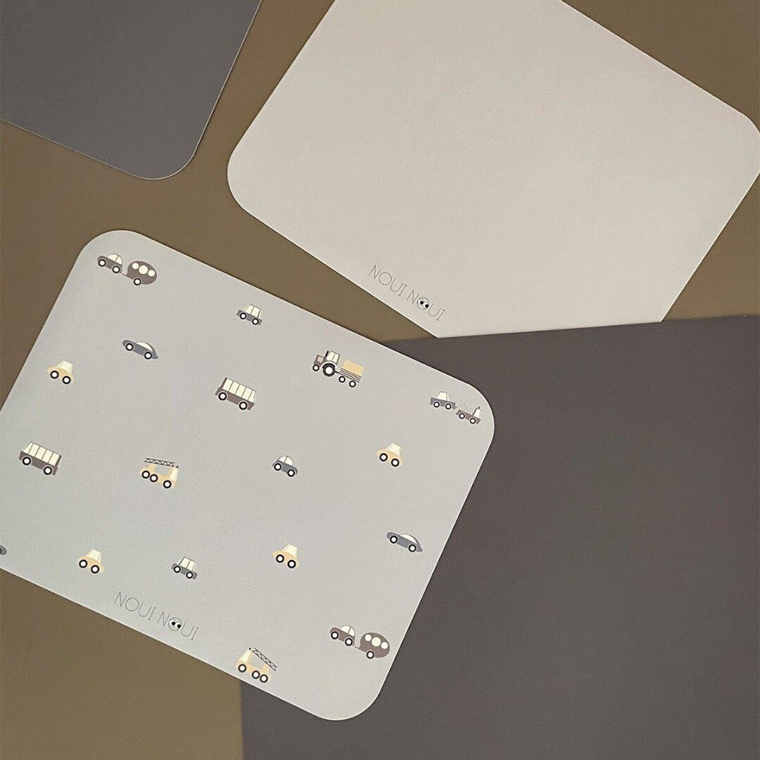 noui noui placemat little wheels - 43 cm | NN12021 | 1