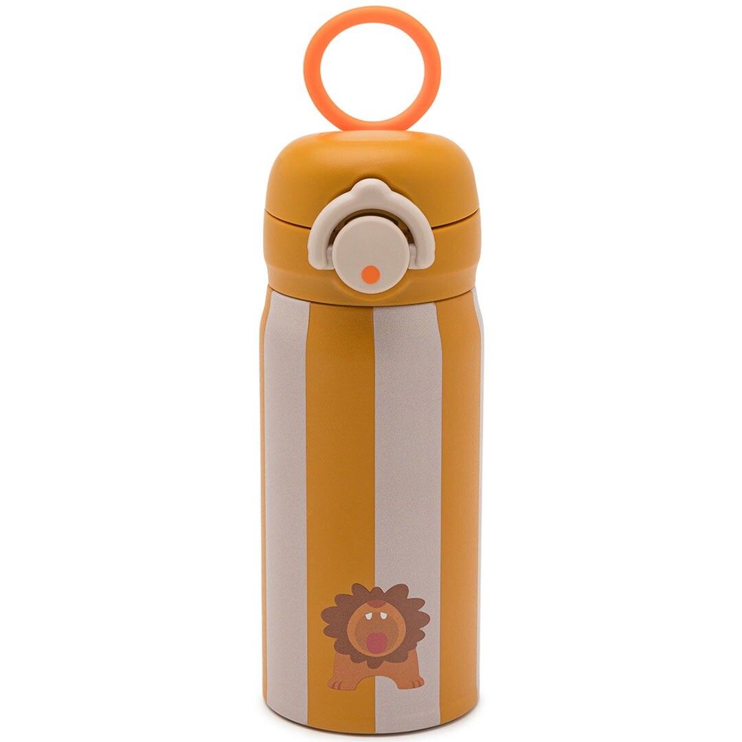 noui noui rvs thermosfles - lion - 350 ml | NN13103 | 0