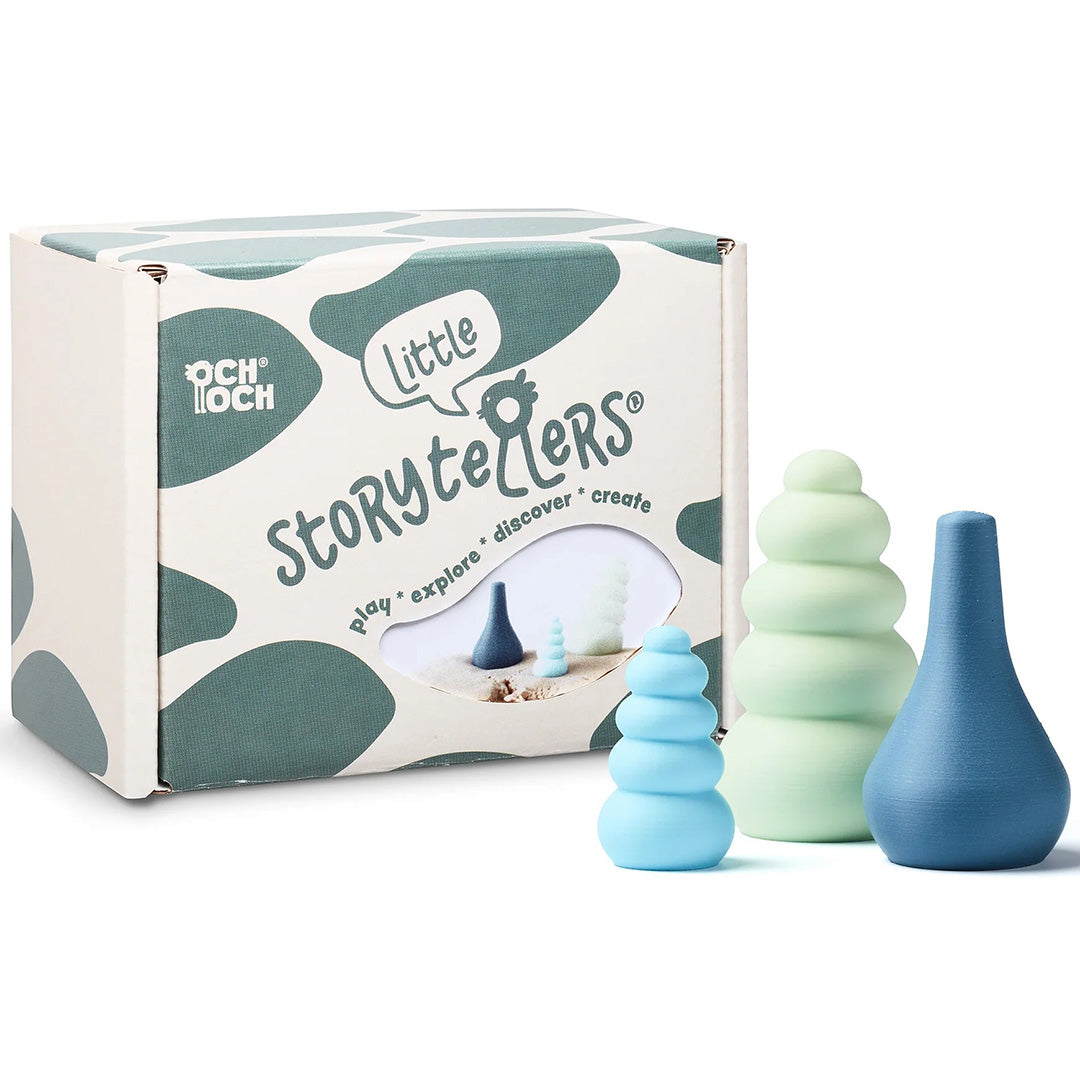 och och storyteller sensorische figuren treeset - water wood - 3st 2