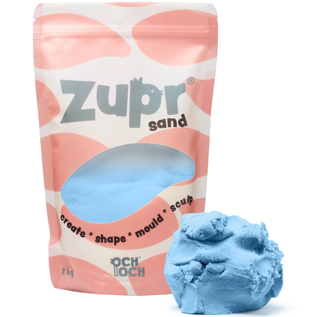 och och zupr kinetisch zand - betsy blue - 2 kg