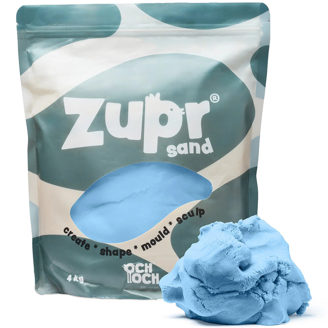 och och zupr kinetisch zand - betsy blue - 4 kg