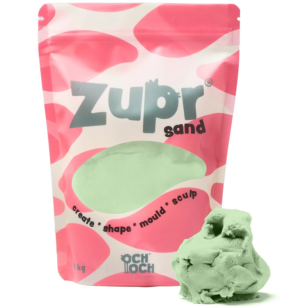 och och zupr kinetisch zand - grassy green - 1 kg