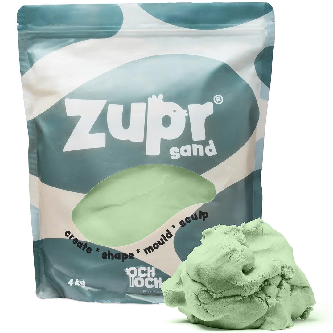 och och zupr kinetisch zand - grassy green - 4 kg