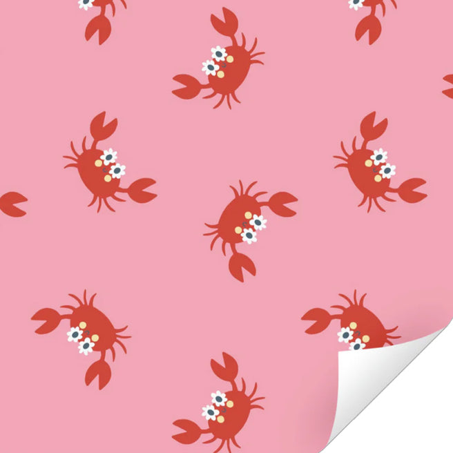 ole inpakpapier anne pascal - crabs - 3 m 1
