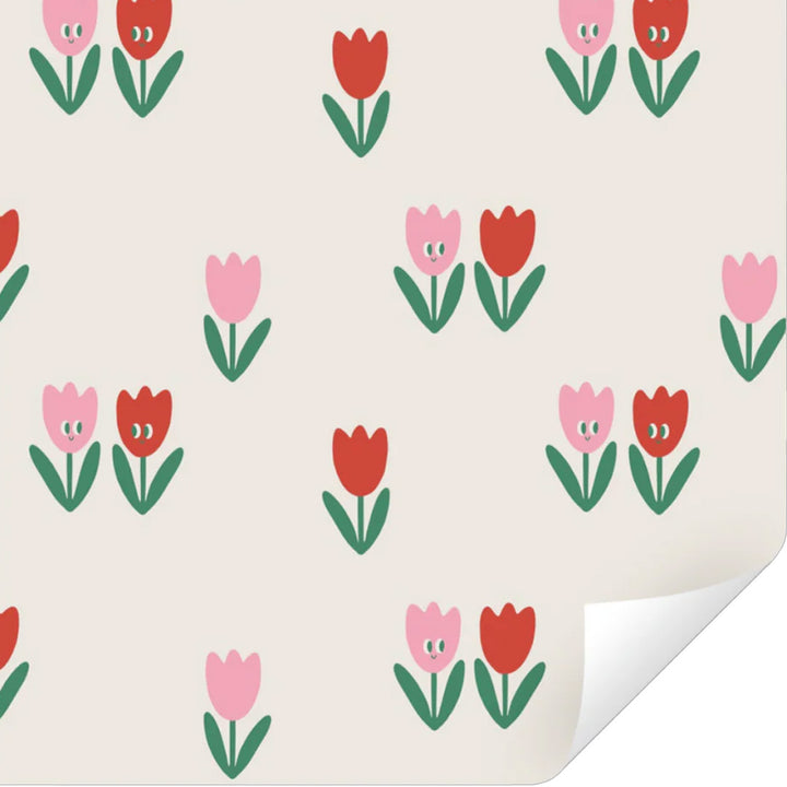 ole inpakpapier anne pascal - tulips - 3 m 1