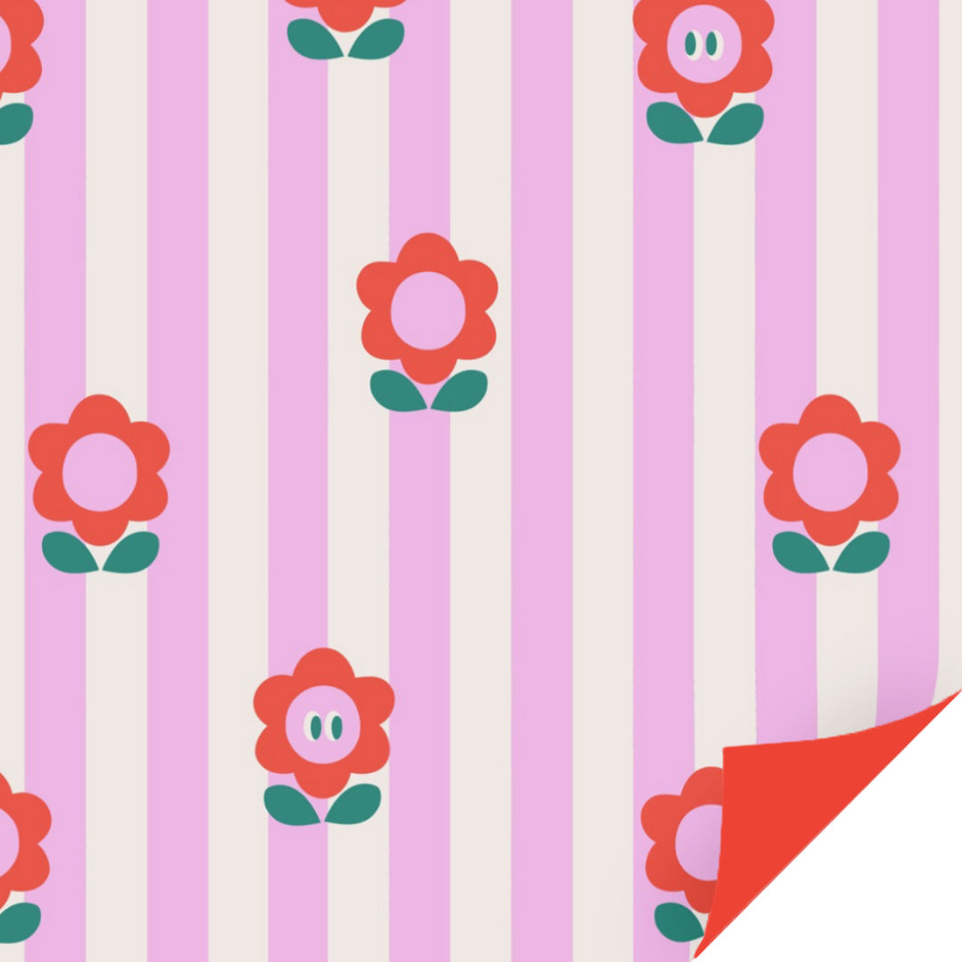 ole inpakpapier anne pascal - flowers - 3 m | 10KA618C | 0