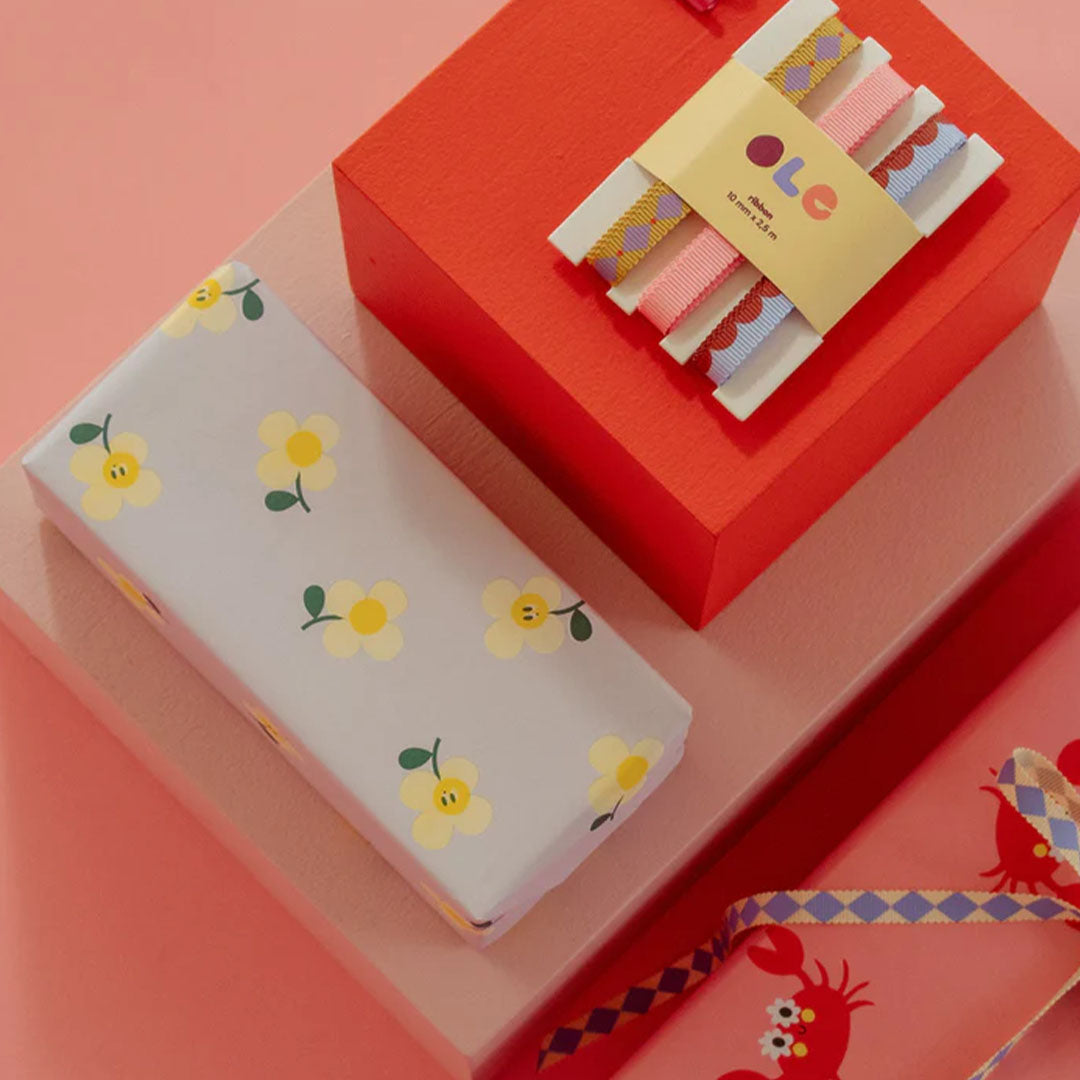 ole inpakpapier anne pascal - little flowers - 3 m | 10KA62770C | 3