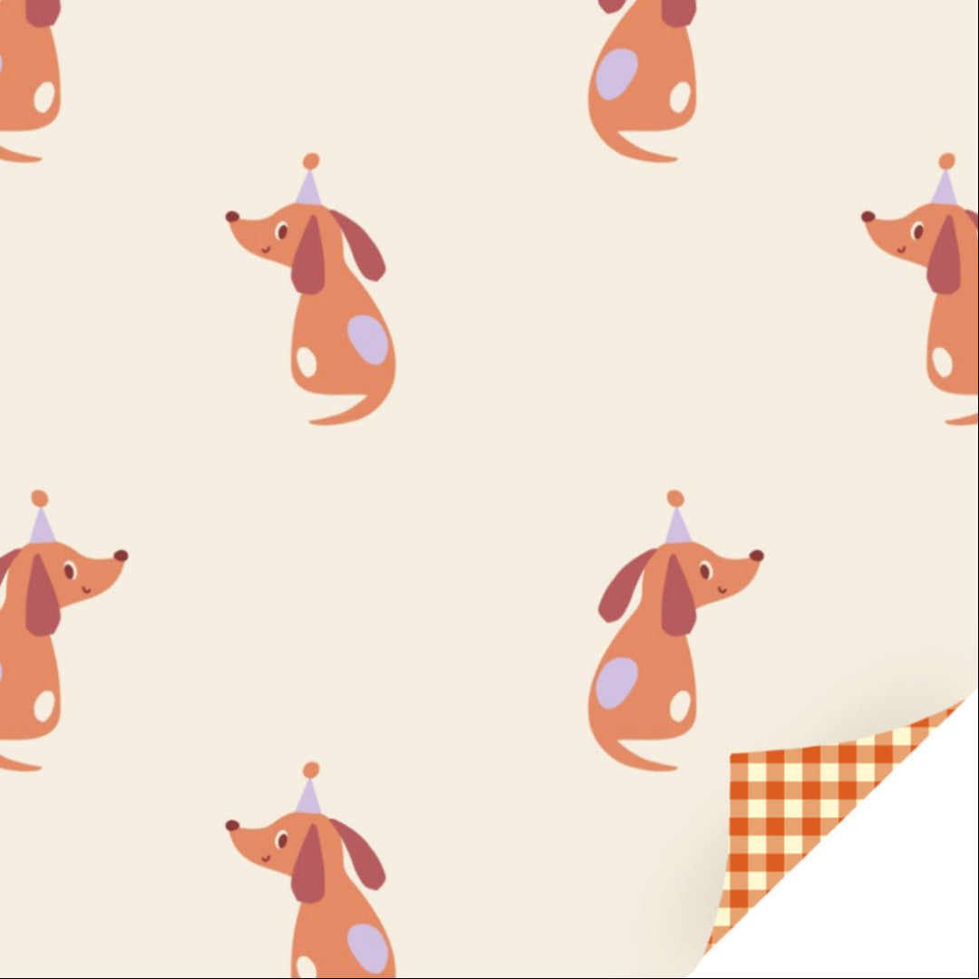 ole inpakpapier anne pascal - party dogs - 3 m | 10KA622C | 0