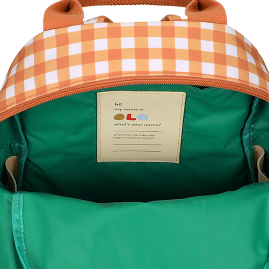 ole peuterrugzak gingham - canyon - 30 cm | 1702073 | 3