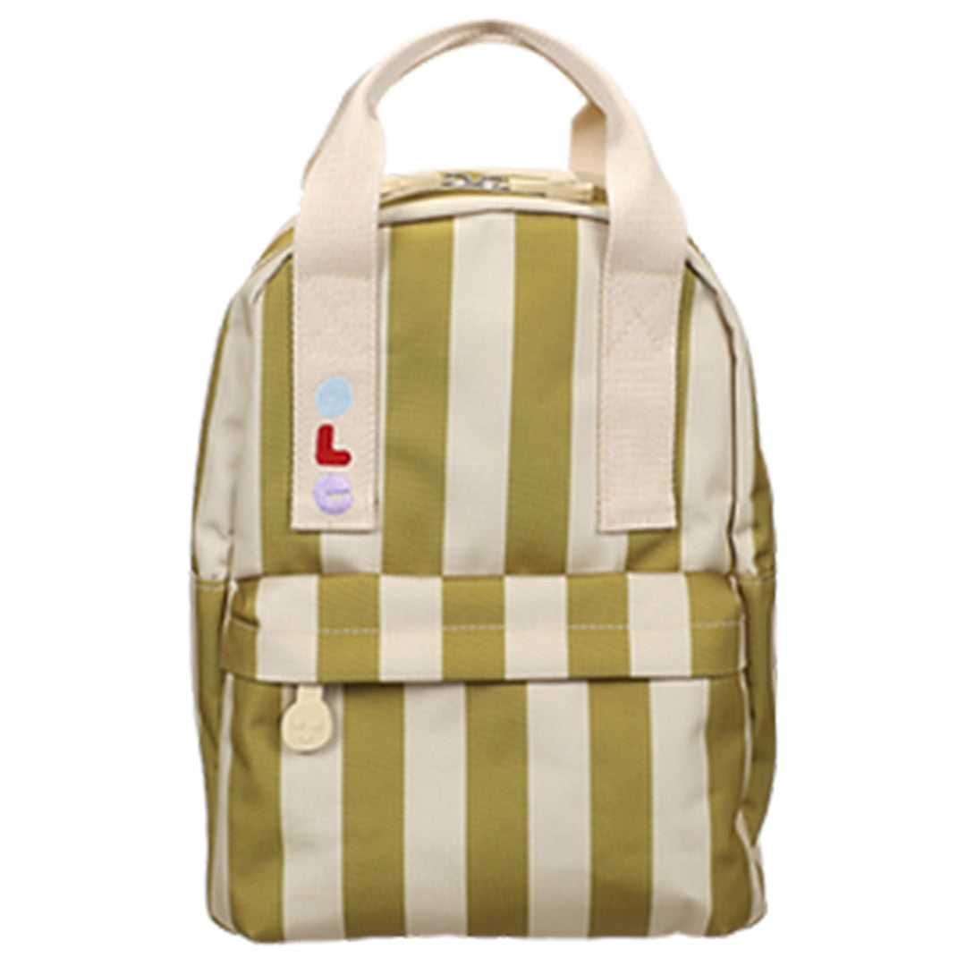 ole peuterrugzak stripes - vanilla seaweed - 30 cm | 1702072 | 1