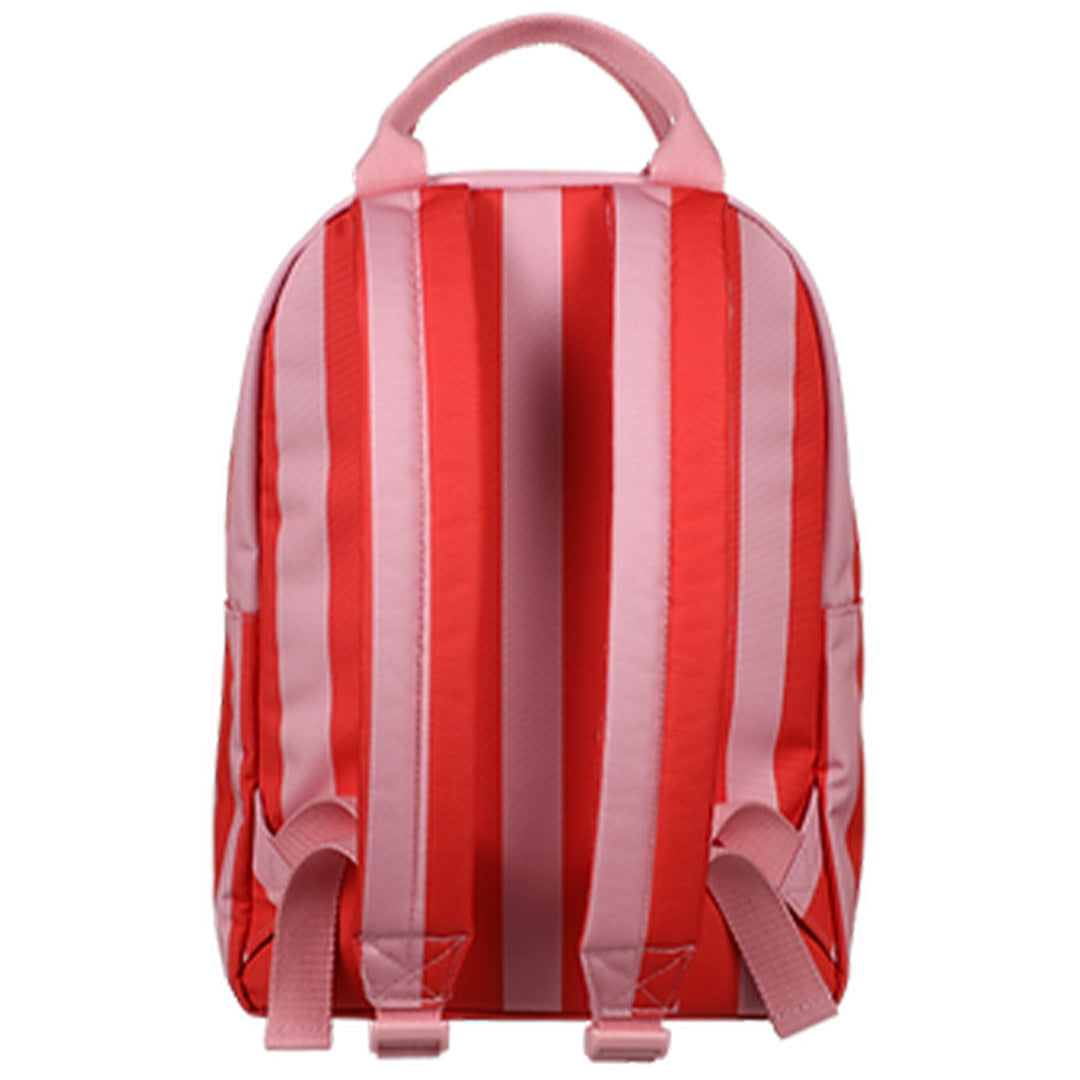 ole rugzak stripe - poppy red litchi - 35 cm | 1702066 | 4