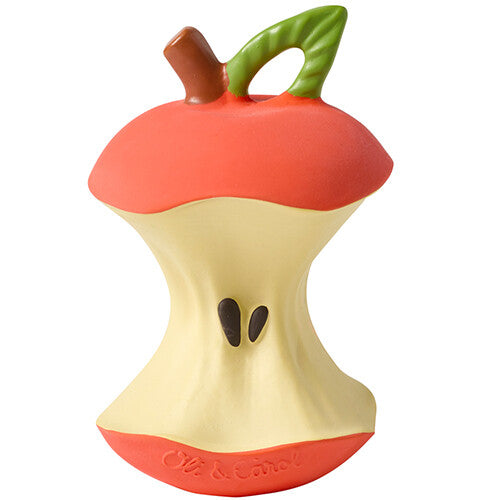 oli & carol bijt- & badspeelgoed appelklokhuis | L-BITTEN-APPLE | 0