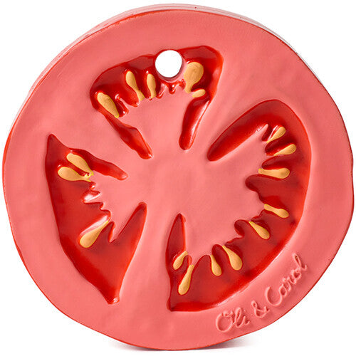 oli & carol bijt- & badspeelgoed tomaat | L-TOMATO-UNIT | 0