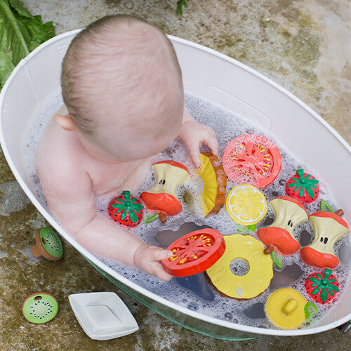 oli & carol bijt- & badspeelgoed tomaat | L-TOMATO-UNIT | 4