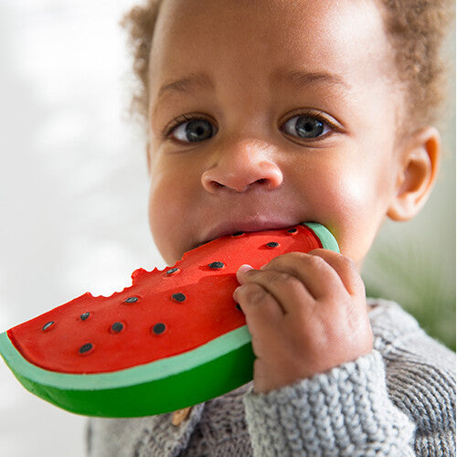 oli & carol bijt- & badspeelgoed watermeloen | L-WATERMELON-UNIT | 2