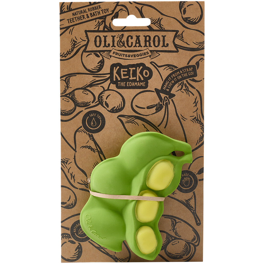 oli & carol bijtspeeltje edamame | L-EDAMAME-UNIT | 5