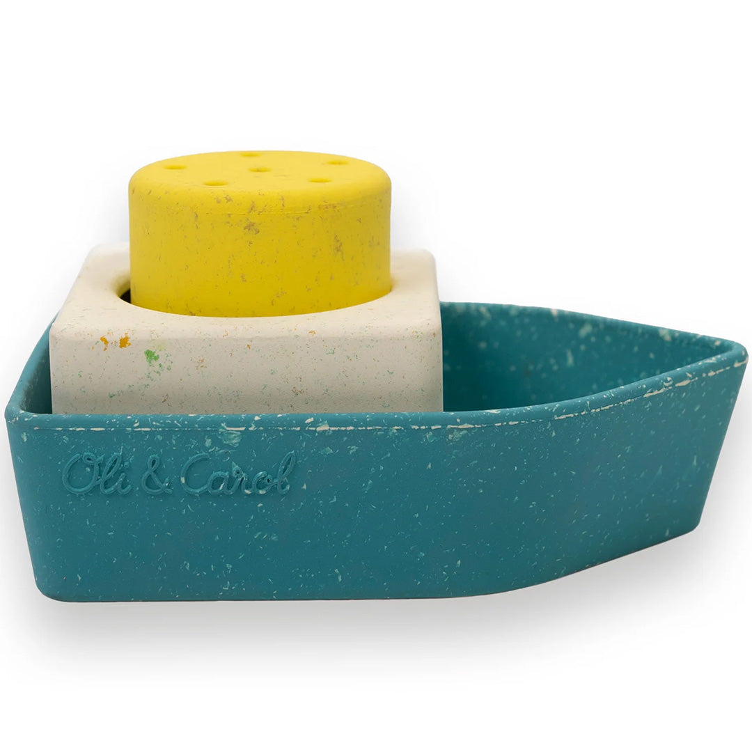 oli & carol badbootje - geel | L-UPCYCLED-BOAT-YELLOW | 1
