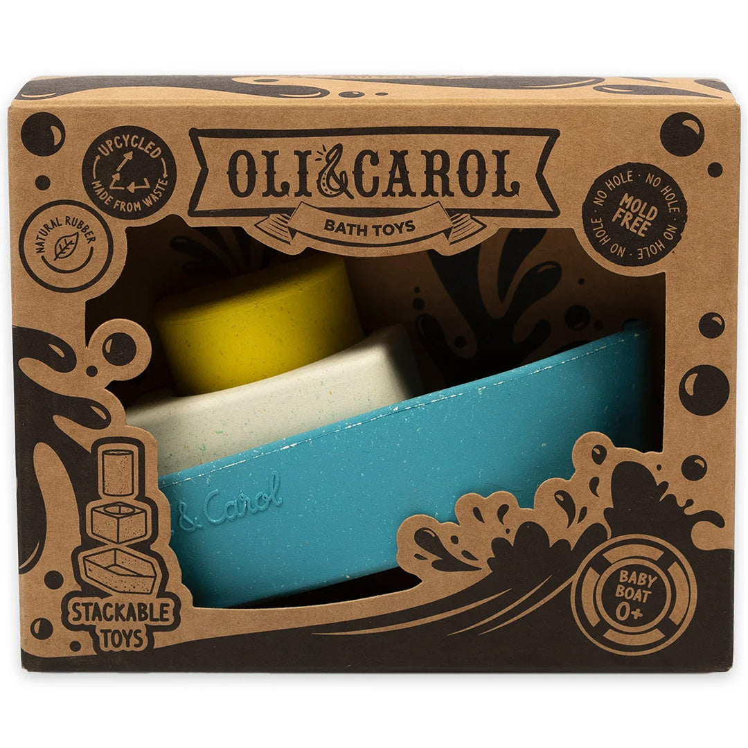oli & carol badbootje - geel | L-UPCYCLED-BOAT-YELLOW | 4