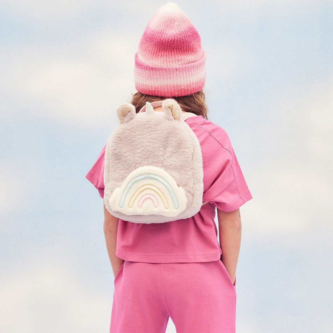 olli ella kleuterrugzak hopalong unicorn - lila | OEKBAG-DIN-LI-P | 2