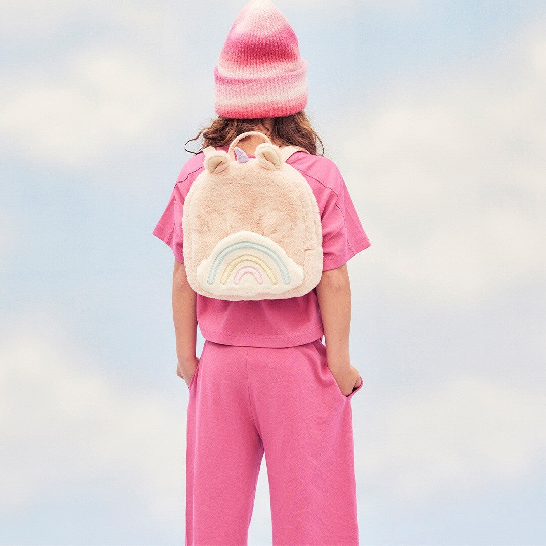 olli ella kleuterrugzak hopalong unicorn - pink - 26 cm | OEKBAG-DIN-PI-P | 2