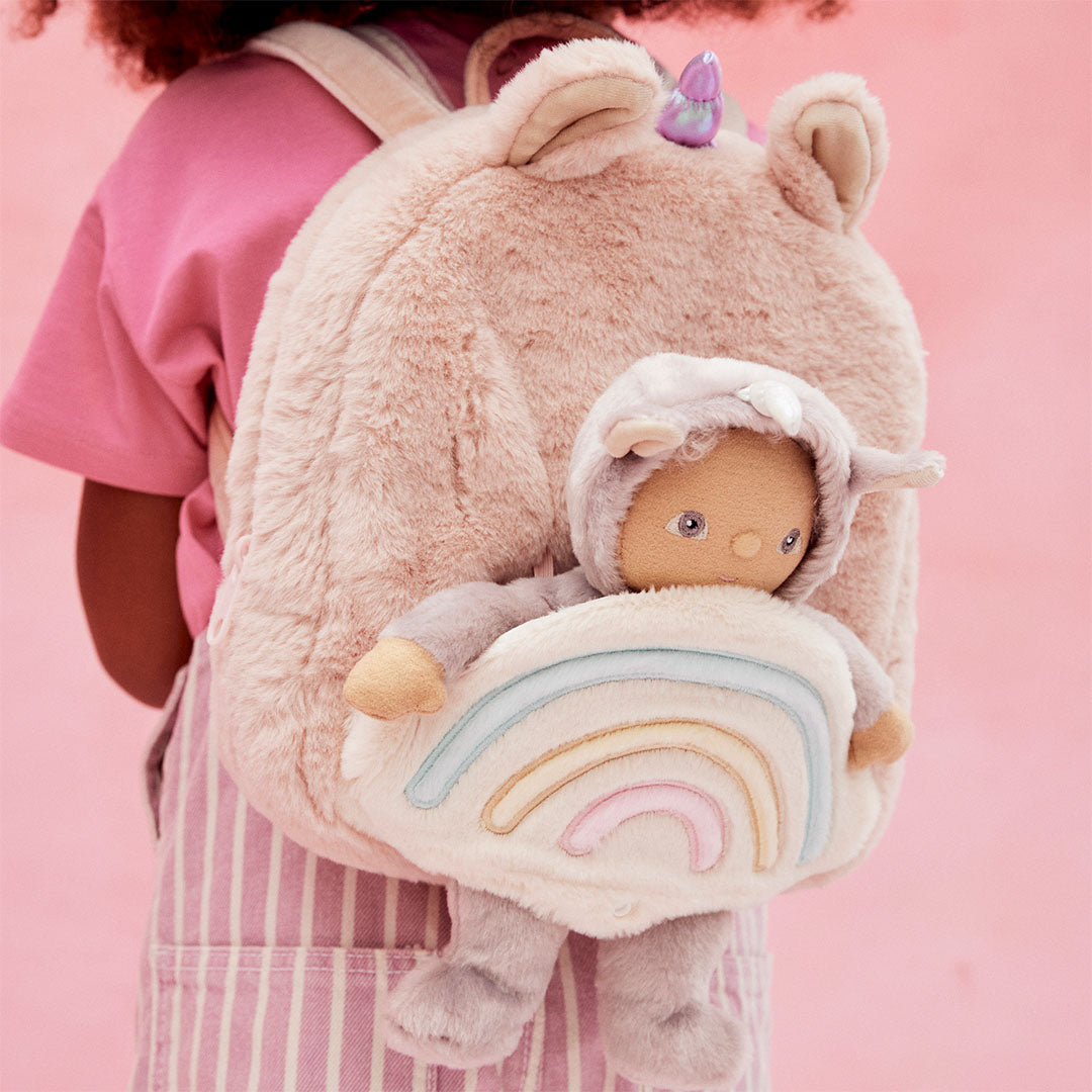 olli ella kleuterrugzak hopalong unicorn - pink - 26 cm | OEKBAG-DIN-PI-P | 5