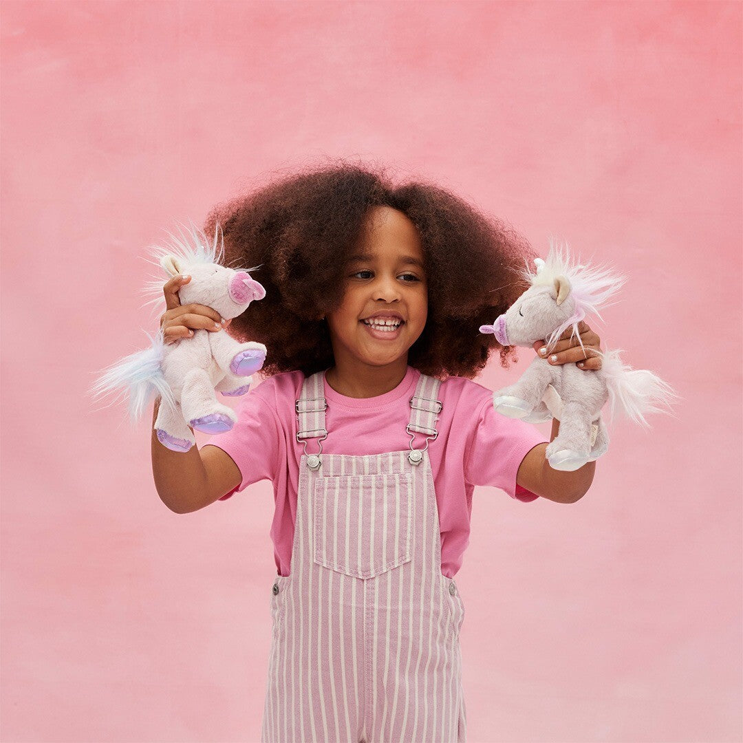 olli ella knuffeleenhoorn binky baby unicorn - sparkle - 16 cm | OEKANI-UNI-PI-P | 2