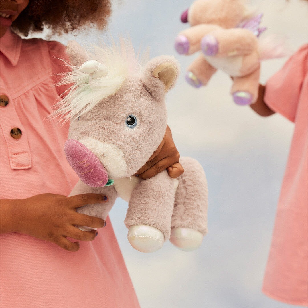 olli ella knuffeleenhoorn dinkum unicorn - glimmer - 22 cm | OEKANI-DIN-LI-E | 1