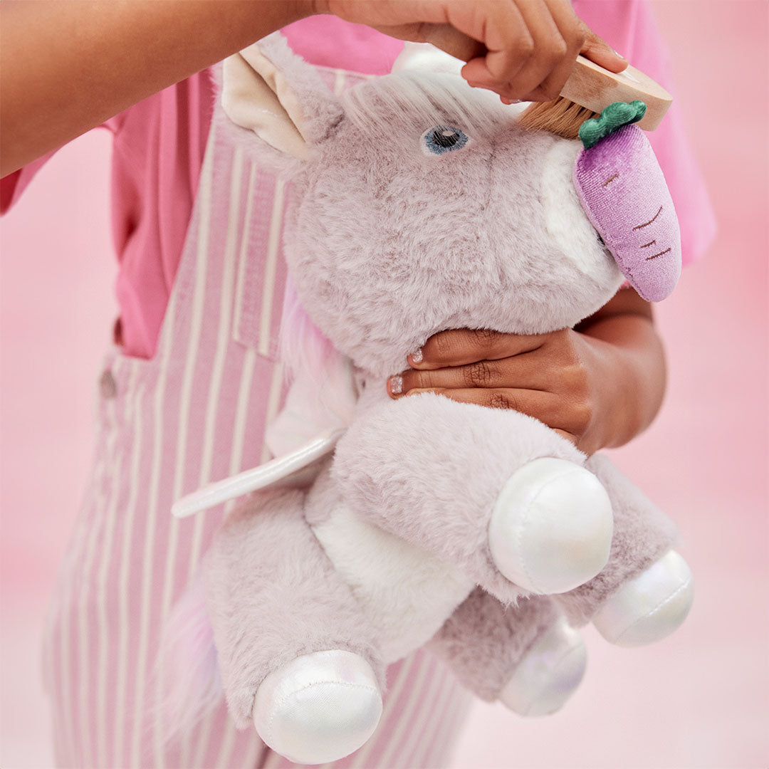 olli ella knuffeleenhoorn dinkum unicorn - glimmer - 22 cm | OEKANI-DIN-LI-E | 2