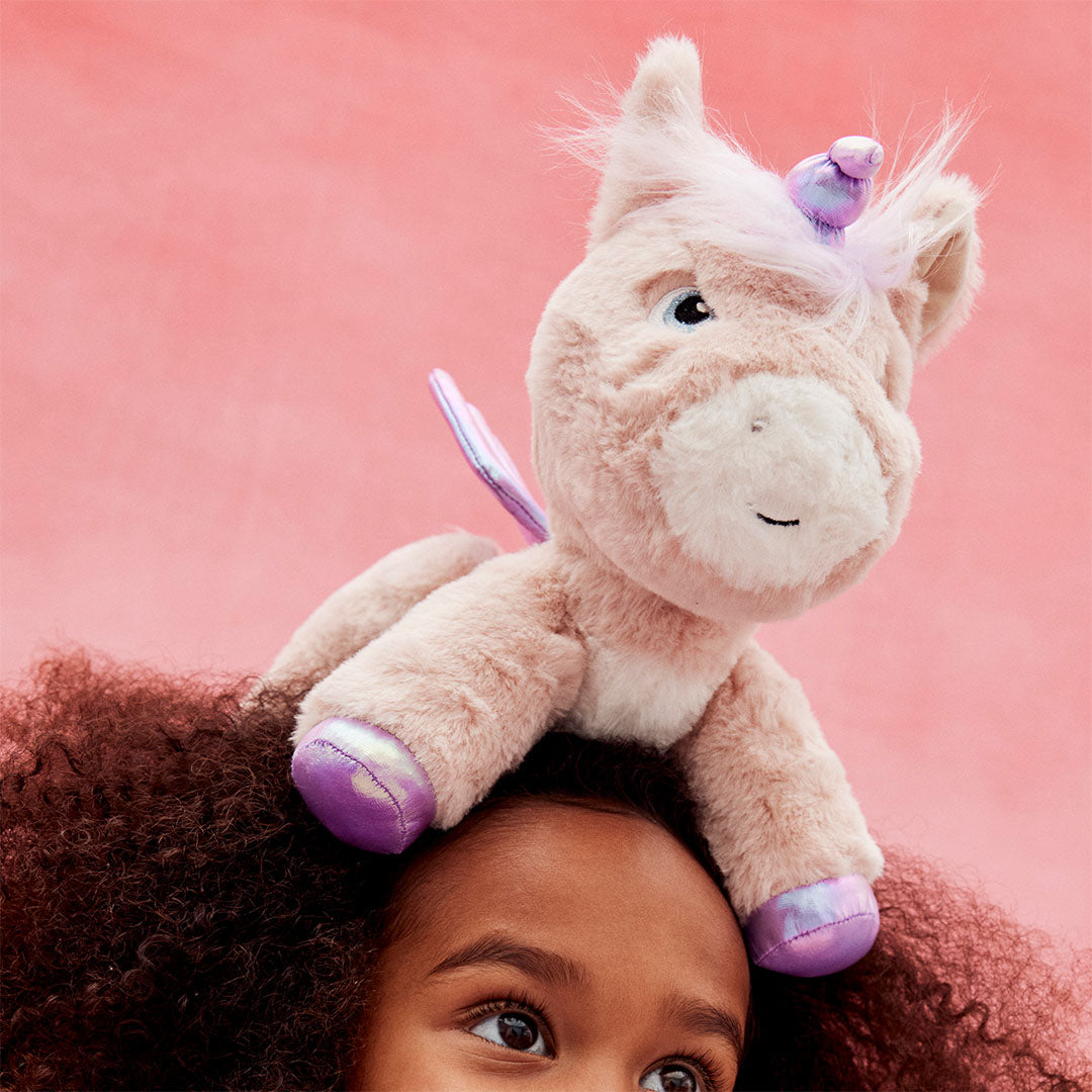 olli ella knuffeleenhoorn dinkum unicorn - shimmer - 22 cm | OEKANI-DIN-PI-E | 1