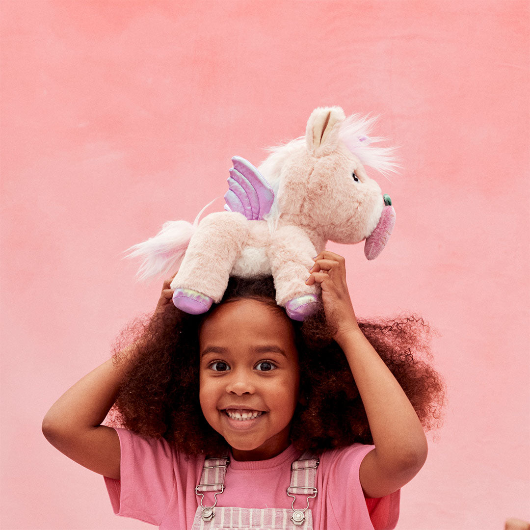 olli ella knuffeleenhoorn dinkum unicorn - shimmer - 22 cm | OEKANI-DIN-PI-E | 2