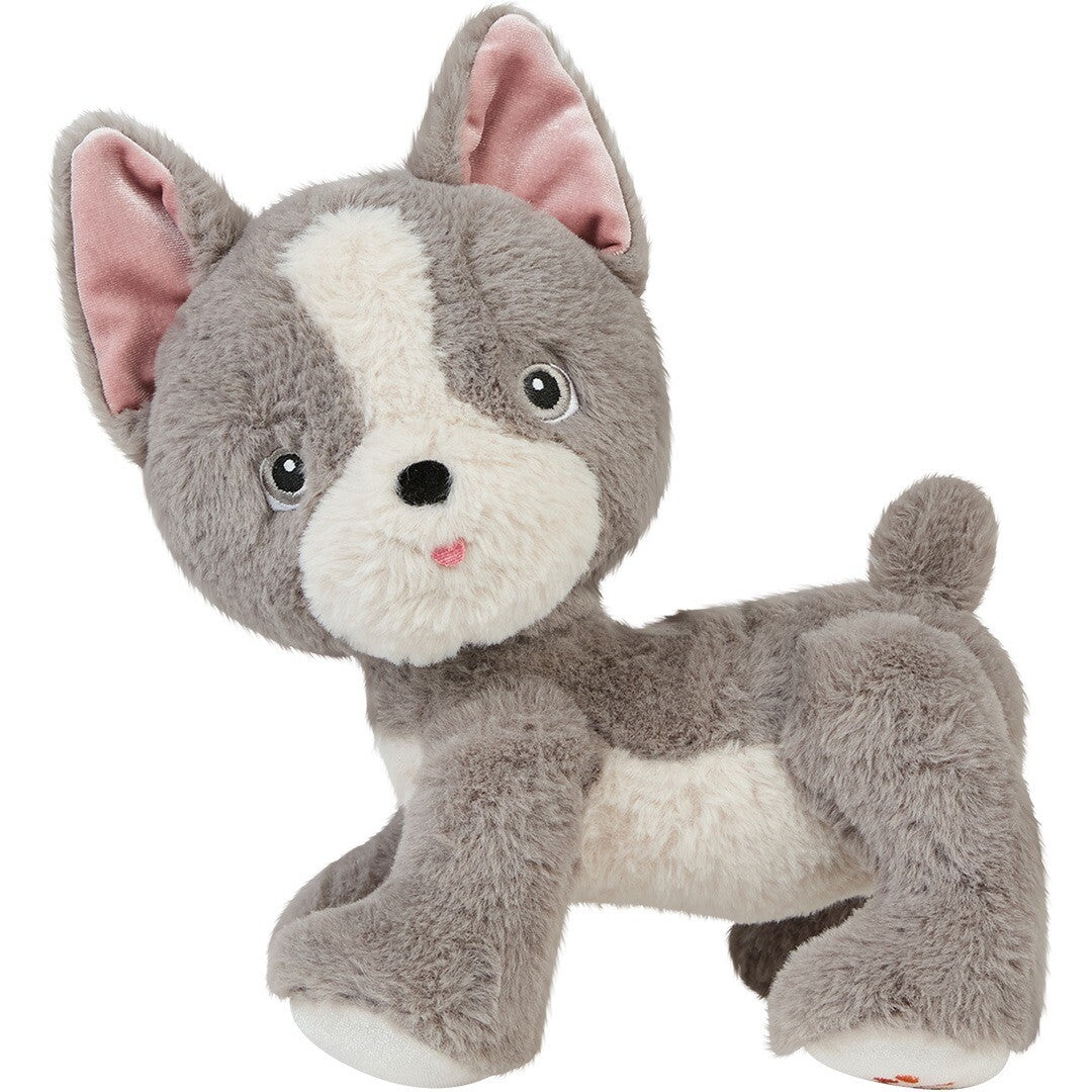 olli ella knuffelhond dinkum dog gizmo - grey | OEKDIN-DIN-GR-E | 2