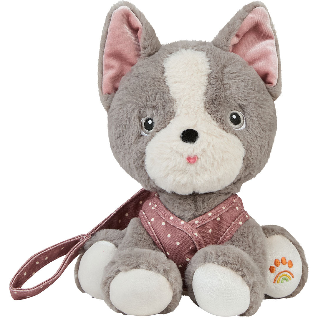 olli ella knuffelhond dinkum dog gizmo - grey | OEKDIN-DIN-GR-E | 4