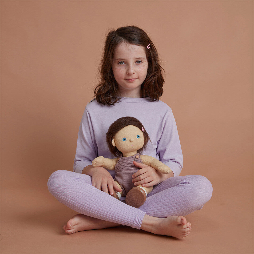 olli ella lappenpop dinkum doll - bitsy - 35 cm   | OEKTOY-DKD-BT-O | 1
