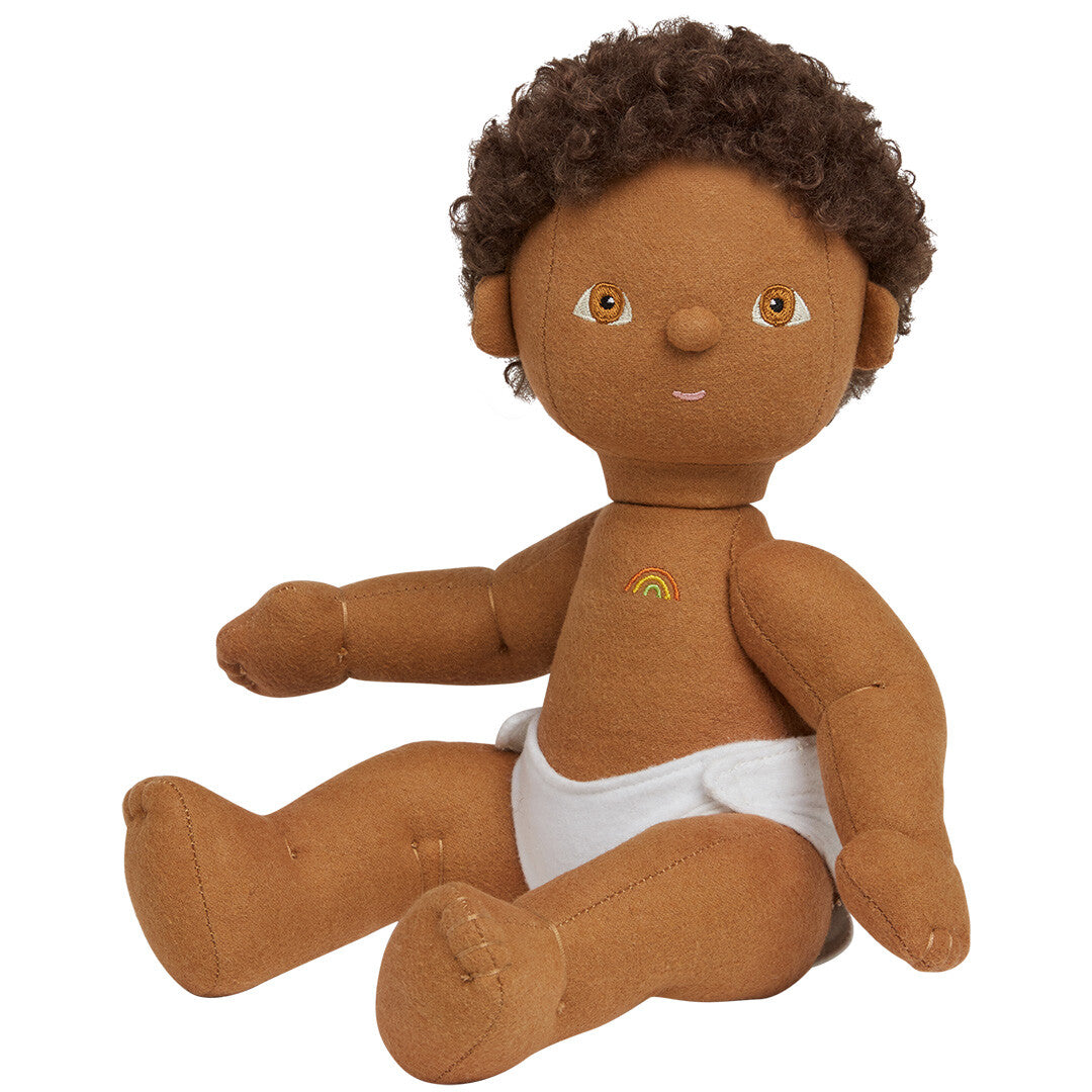 olli ella lappenpop dinkum doll - button - 35 cm | OEKTOY-DKD-BU-O | 4
