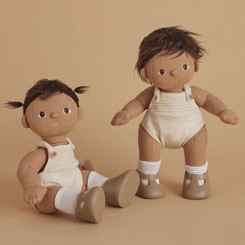 olli ella lappenpop dinkum doll - sprout - 35 cm  | OEKTOY-DKD-SP-O | 1
