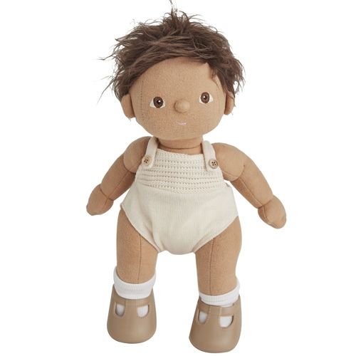 olli ella lappenpop dinkum doll - sprout - 35 cm  | OEKTOY-DKD-SP-O | 2