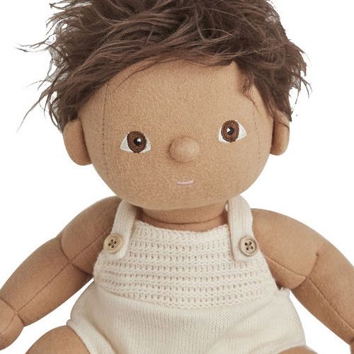 olli ella lappenpop dinkum doll - sprout - 35 cm  | OEKTOY-DKD-SP-O | 5