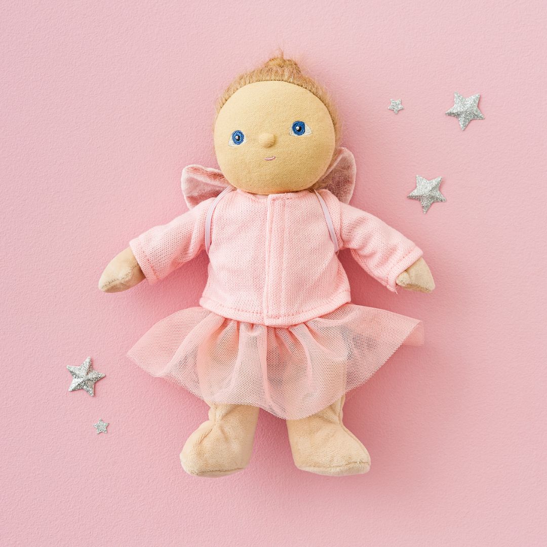 olli ella lappenpop dinky dinkum doll - dress me - mia - 22 cm | OETDDA-DRE-ON-P | 1