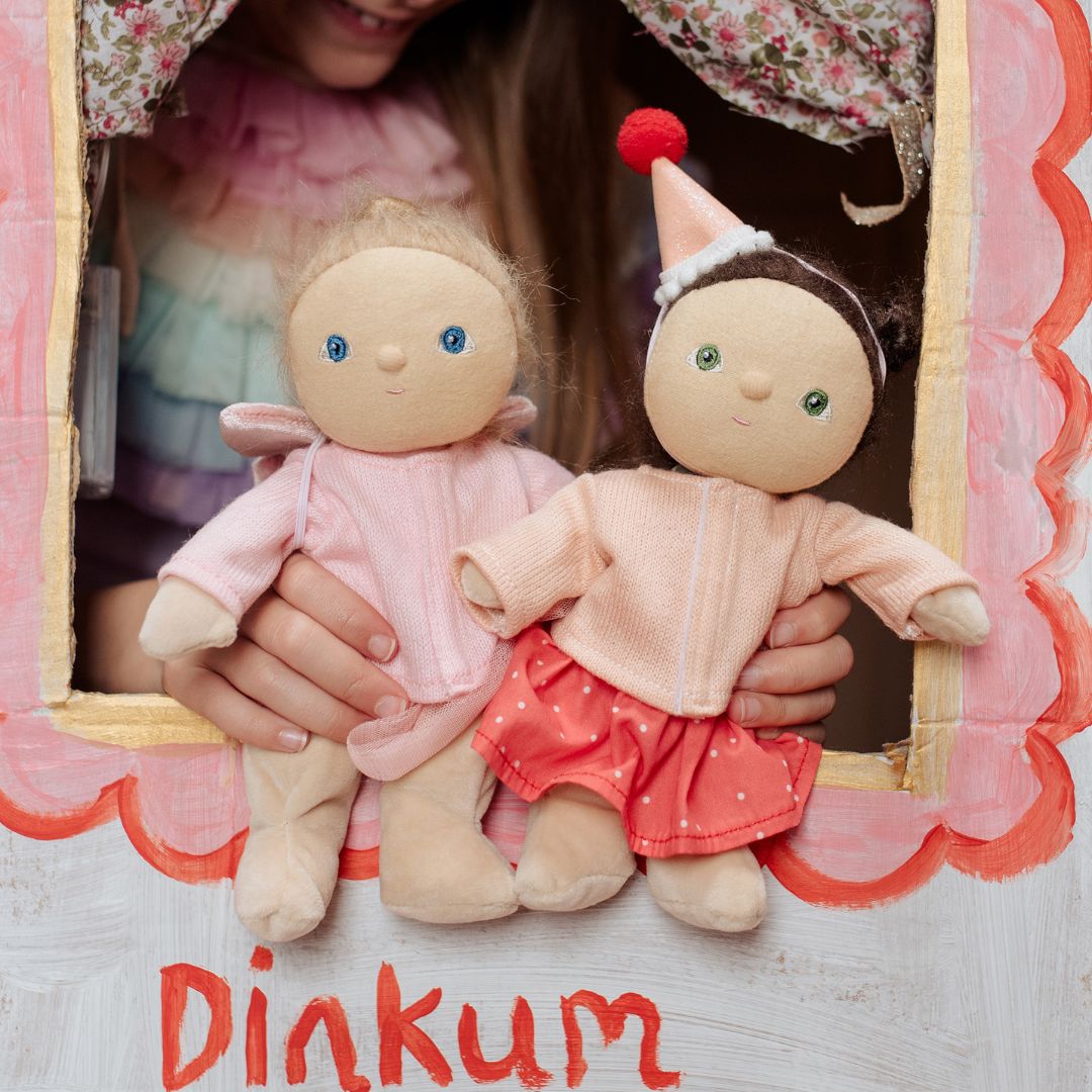 olli ella lappenpop dinky dinkum doll - dress me - mia - 22 cm | OETDDA-DRE-ON-P | 5