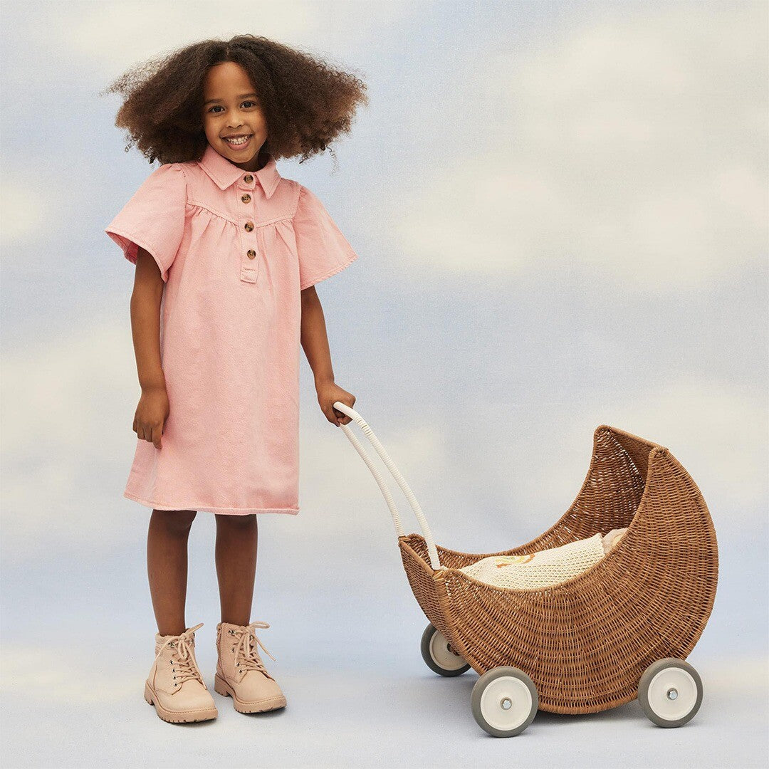 olli ella poppenwagen maan - natural | OEKSTR-MOON-NA-O | 2