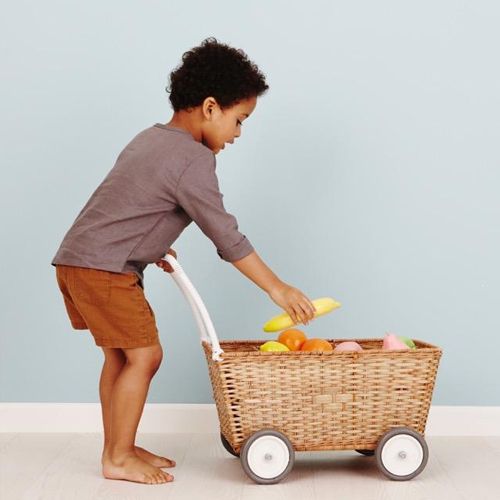 olli ella poppenwagen strolley - natural  | OEKTOY-STR-NA-O | 1