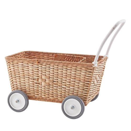 olli ella poppenwagen strolley - natural  | OEKTOY-STR-NA-O | 4