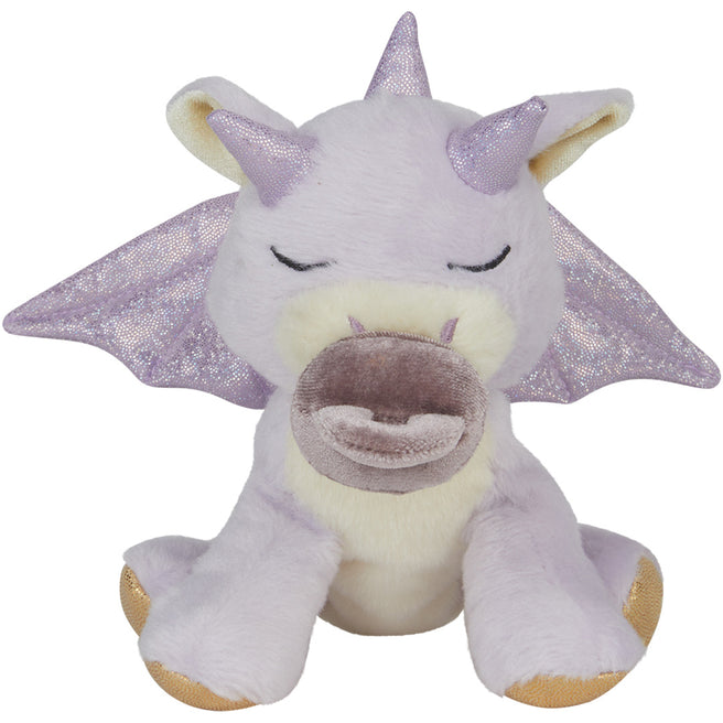 olli ella knuffeldraak binky dragon - misty lavender - 23 cm | OETANI-BIN-LI-O | 0