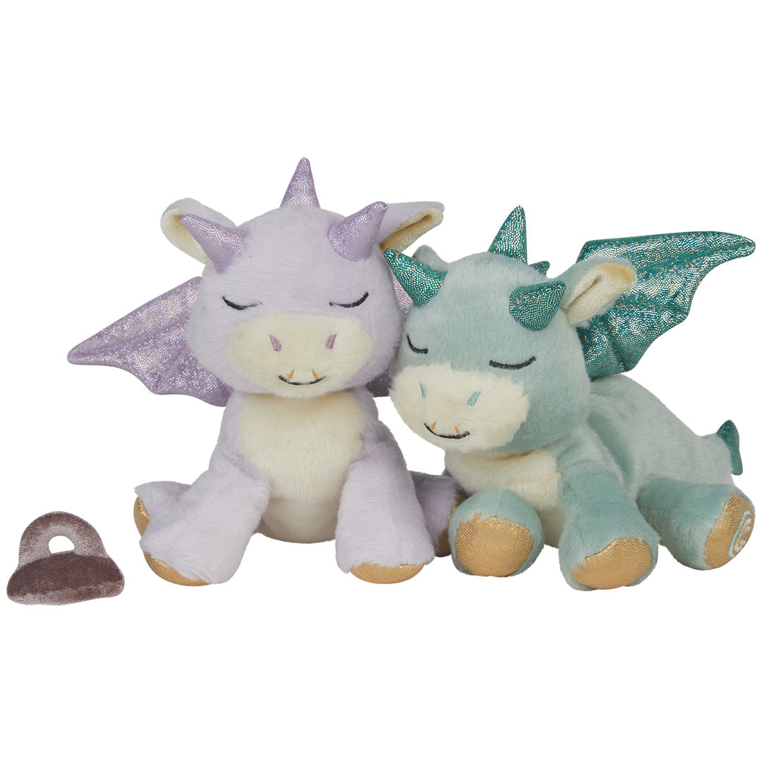 olli ella knuffeldraak binky dragon - volt green - 23 cm | OETANI-BIN-GR-O | 2