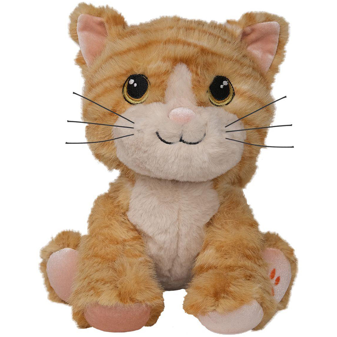 olli ella knuffelkat dinkum cat - binx ginger - 26 cm | OETCAT-DIN-GI-P | 0