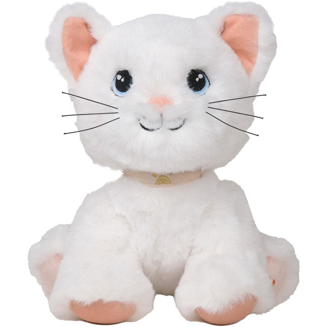 olli ella knuffelkat dinkum cat - lux white - 26 cm | OETCAT-DIN-WH-P | 0