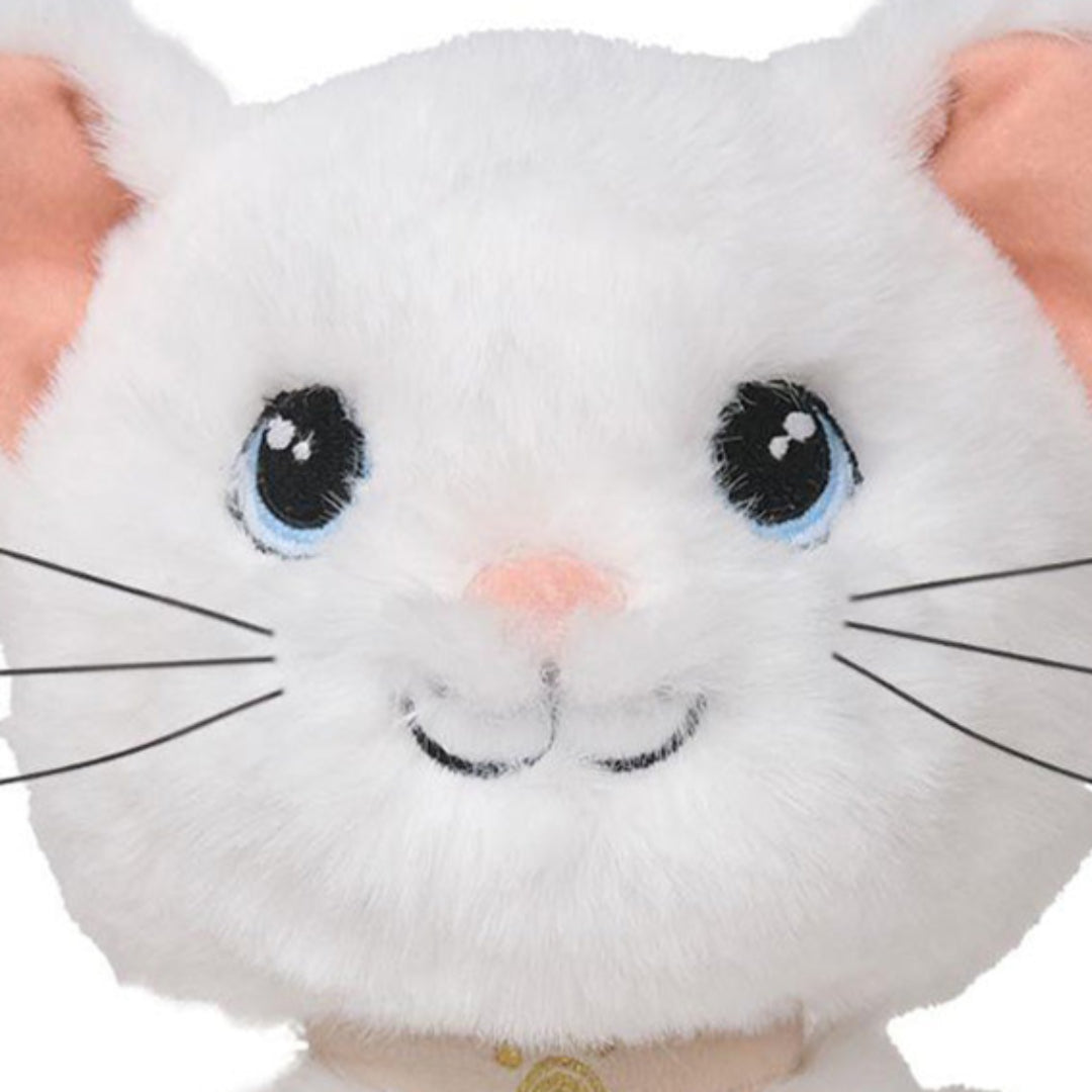 olli ella knuffelkat dinkum cat - lux white - 26 cm | OETCAT-DIN-WH-P | 1