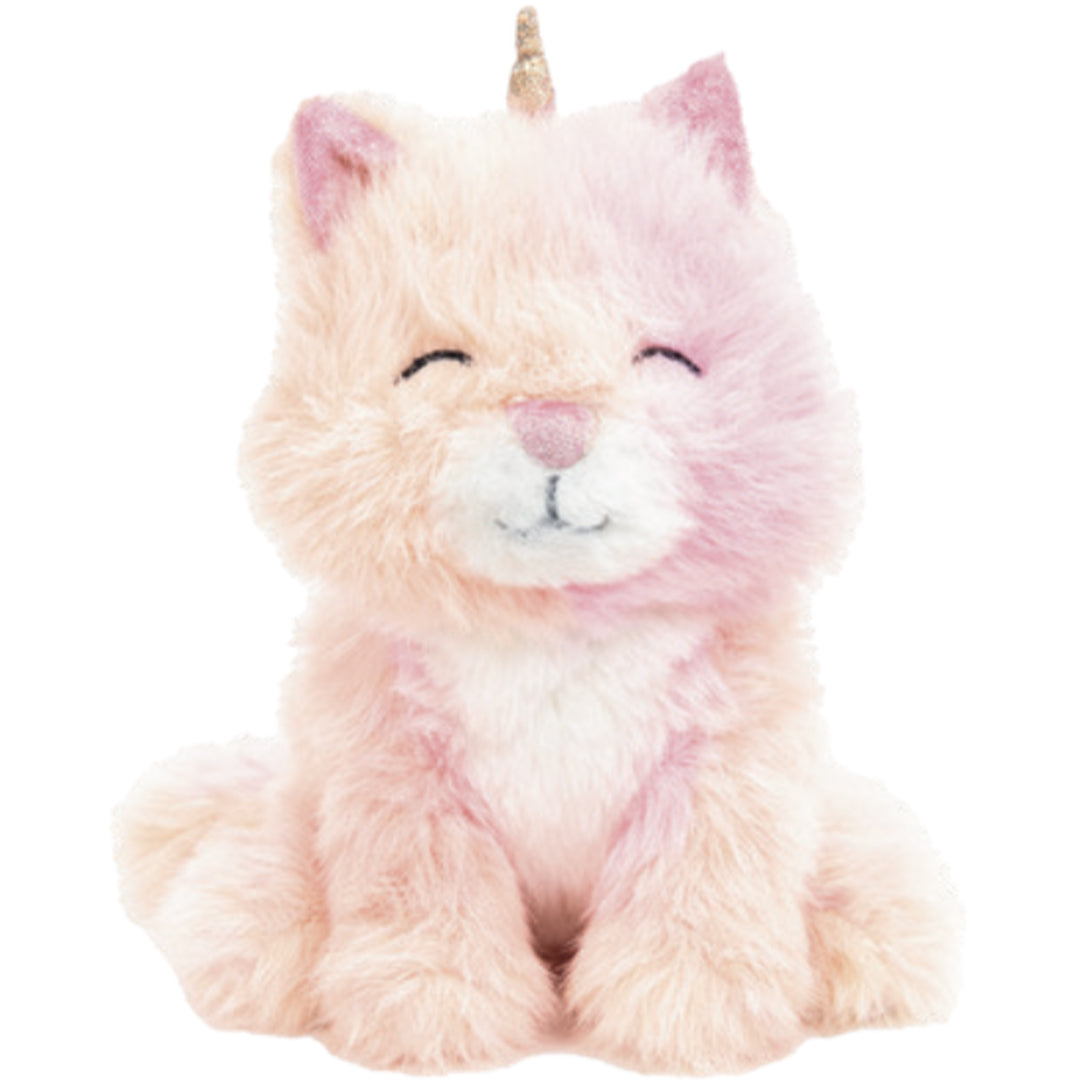 olli ella knuffelkat binky kitycorn - bonbon - 9 cm | OETBIN-BIN-KP-P